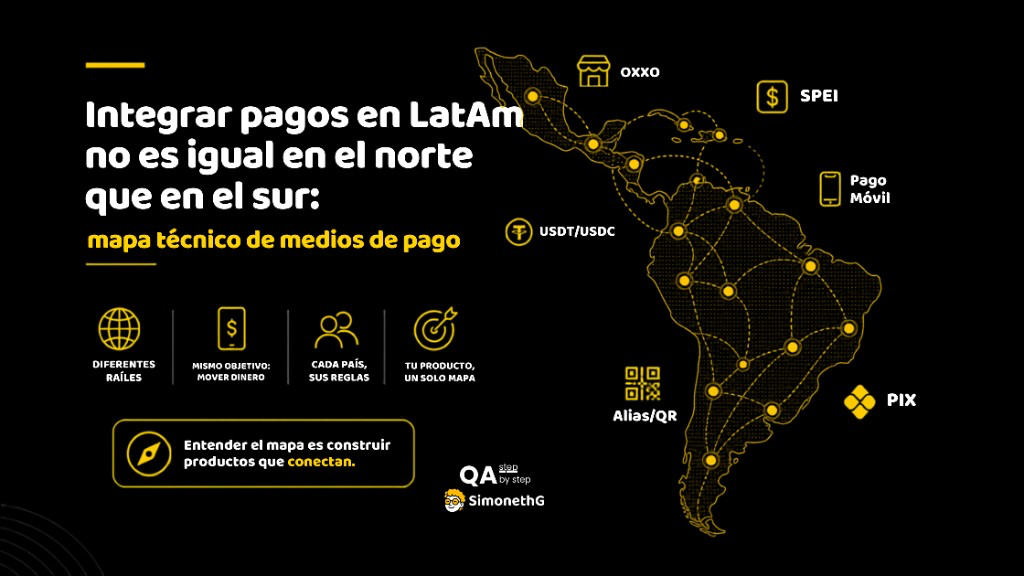Integrar pagos en LatAm no es igual en el norte que en el sur: mapa técnico de medios de pago